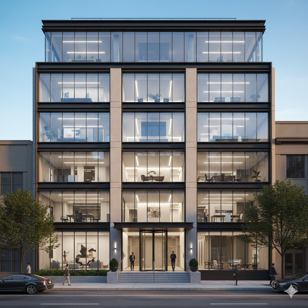 Studio cinematografico moderno